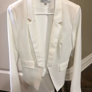 White blazer